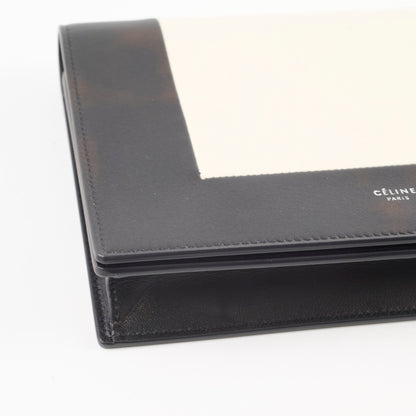 Celine Frame Wallet On Chain Black/White - photo 12