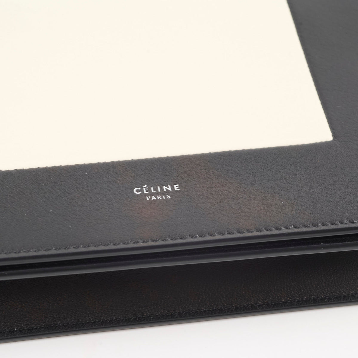 Celine Frame Wallet On Chain Black/White - photo 11