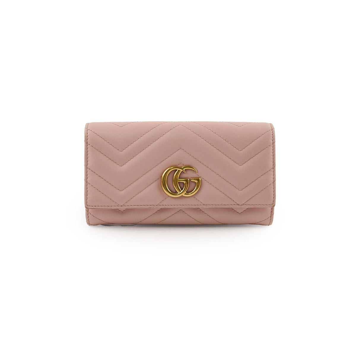 Gucci Marmont Long Wallet Light Pink - photo 1