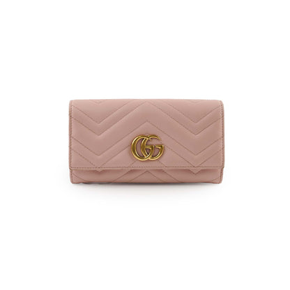 Gucci Marmont Long Wallet Light Pink - photo 1