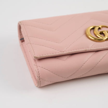 Gucci Marmont Long Wallet Light Pink - photo 14