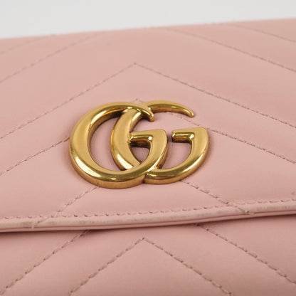Gucci Marmont Long Wallet Light Pink - photo 15