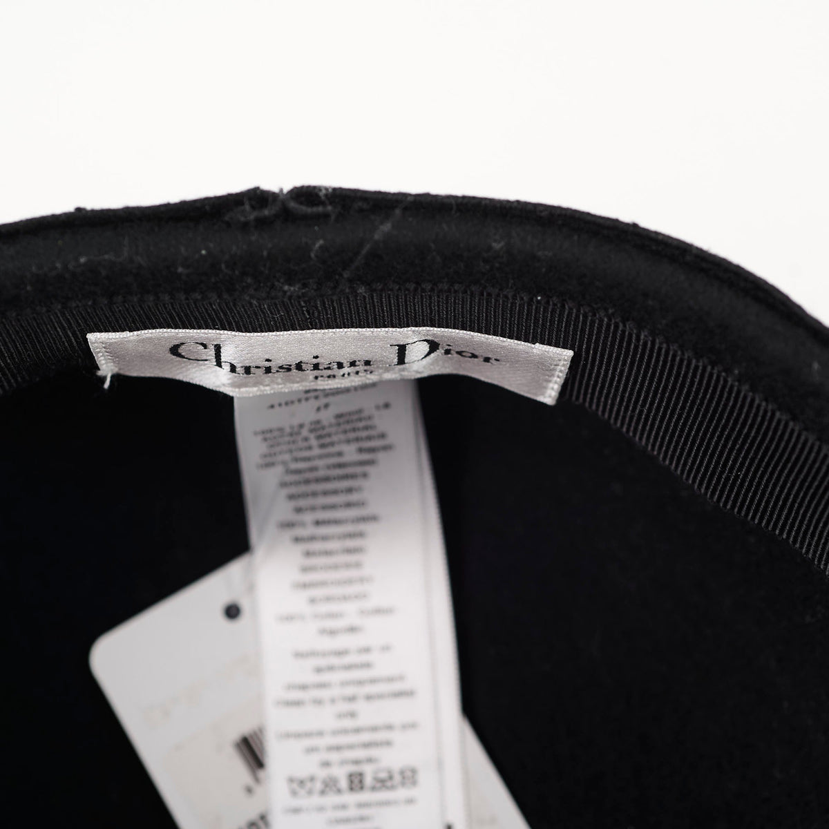 Dior Travel Cap Wool Black - Size 57 - photo 9