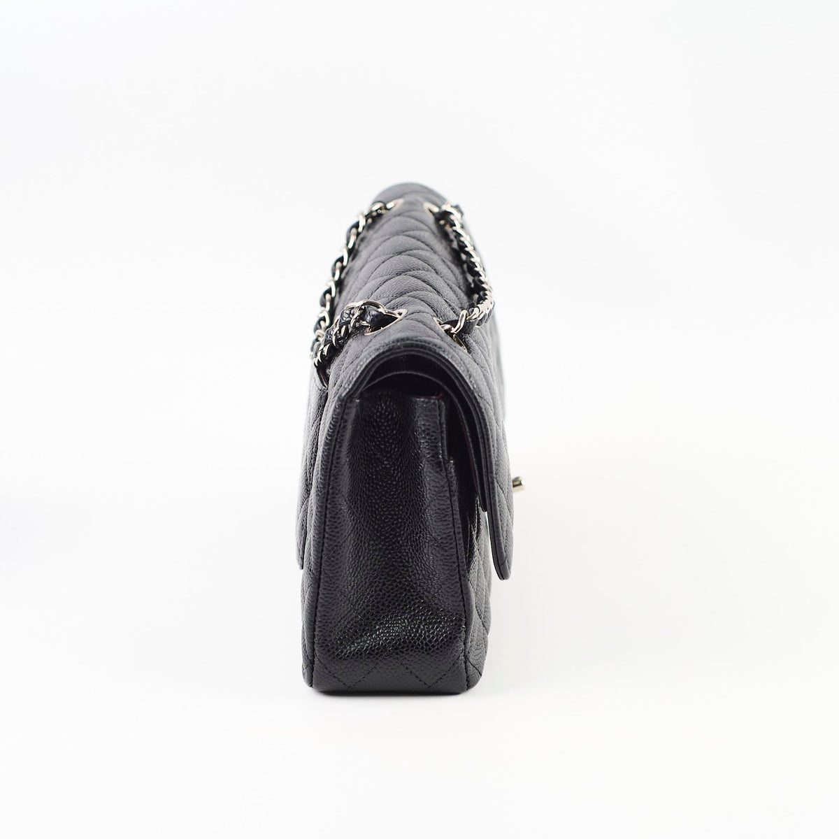 Chanel Caviar Medium/Large M/L Classic Flap Black - photo 2