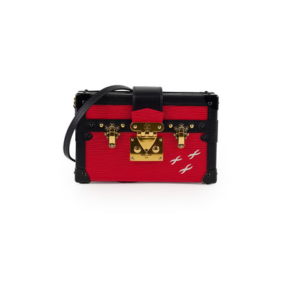 Louis Vuitton Petite Malle Red Epi Leather - photo 1