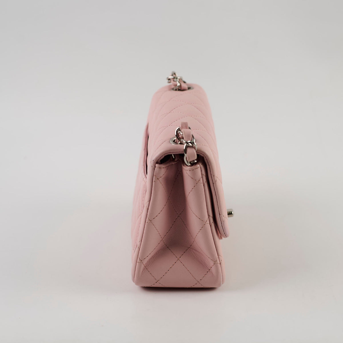 Chanel Lambskin Mini Square Light Pink - photo 3