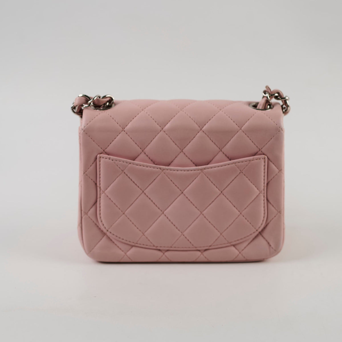 Chanel Lambskin Mini Square Light Pink - photo 2