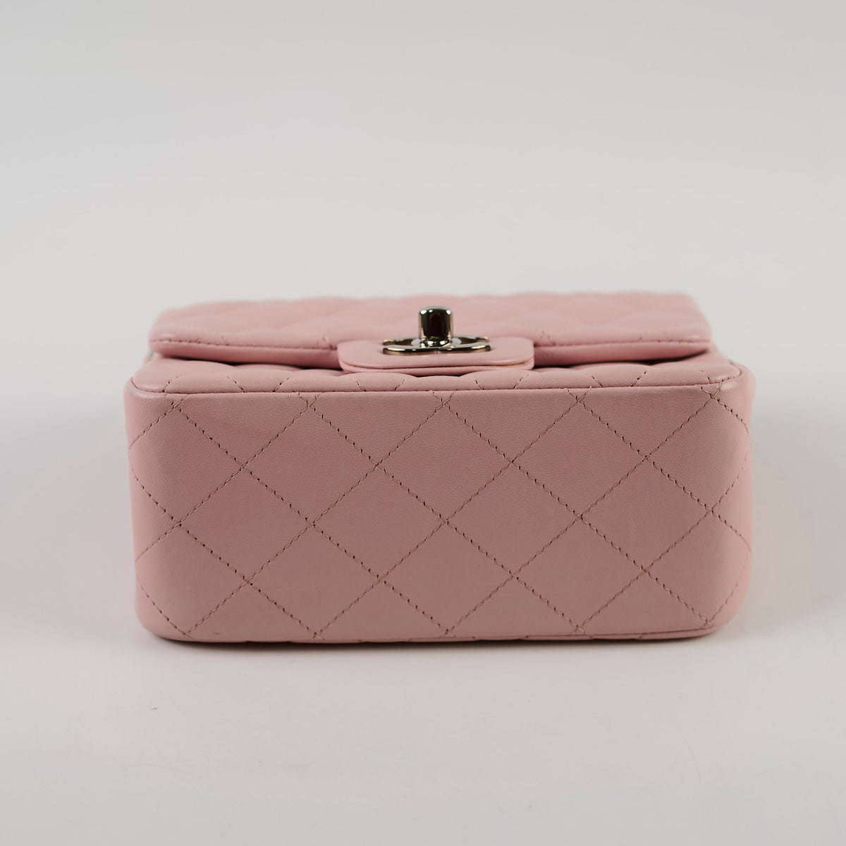Chanel Lambskin Mini Square Light Pink - photo 4