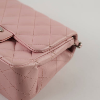 Chanel Lambskin Mini Square Light Pink - photo 12