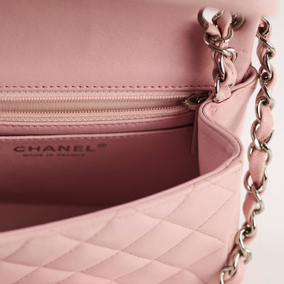 Chanel Lambskin Mini Square Light Pink - photo 7