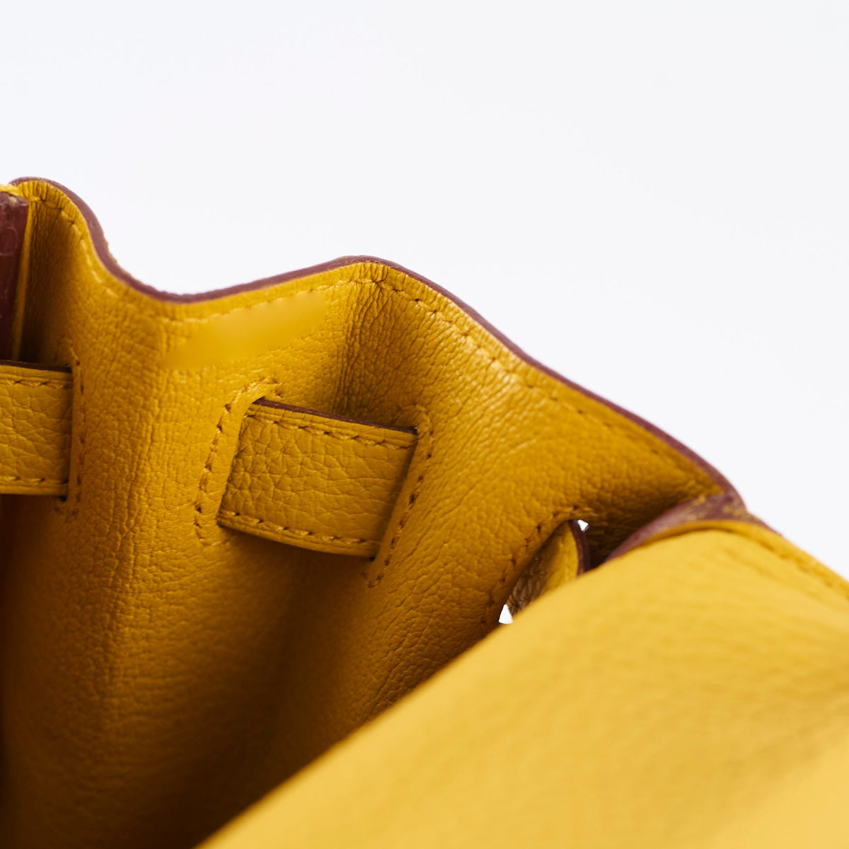 Hermes Kelly 28 Togo Leather Jaune Ambre GHW Y stamp - photo 10
