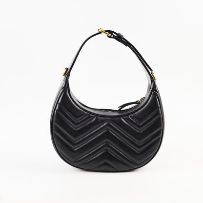 Gucci GG Marmont Half-Moon Bag Black - photo 3