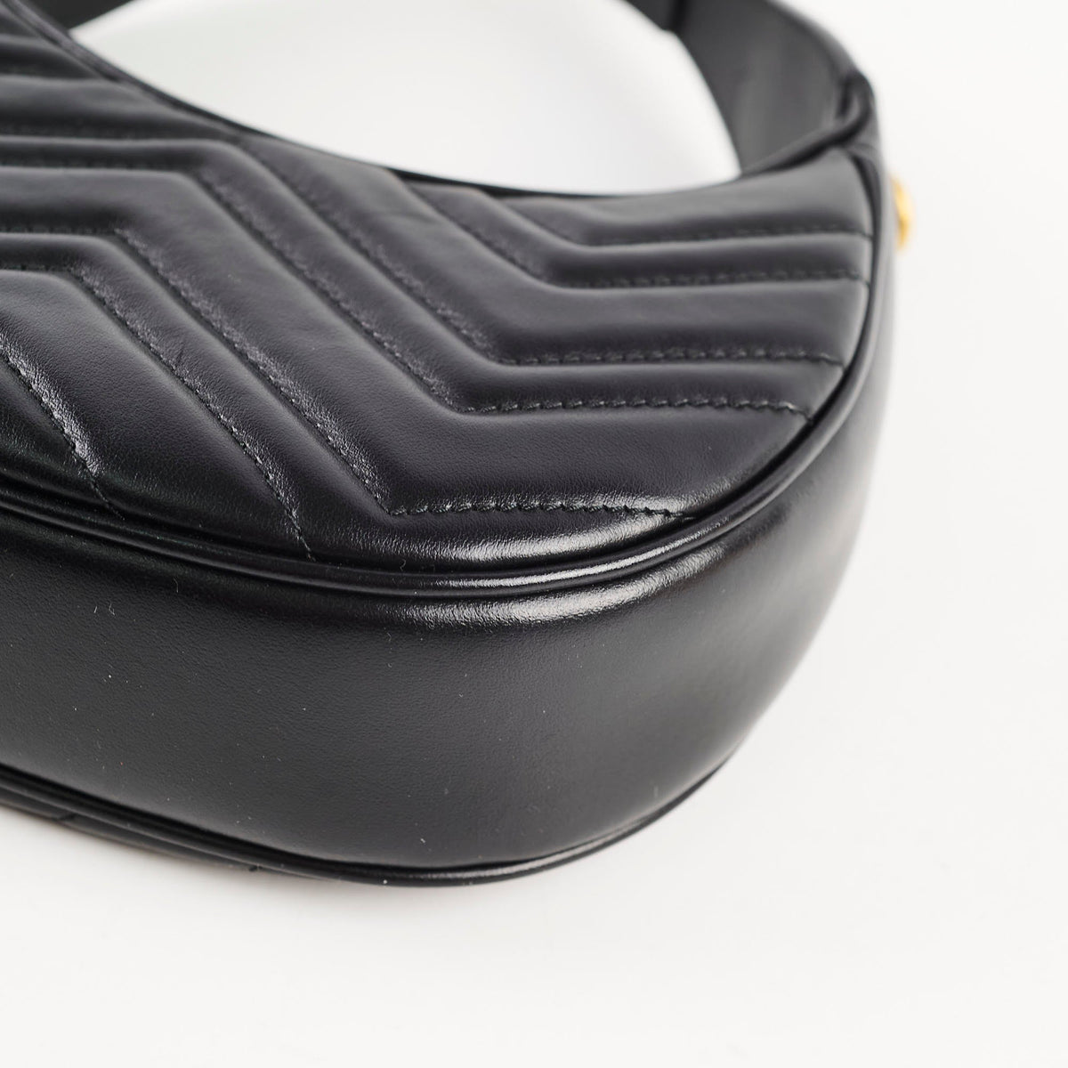 Gucci GG Marmont Half-Moon Bag Black - photo 5