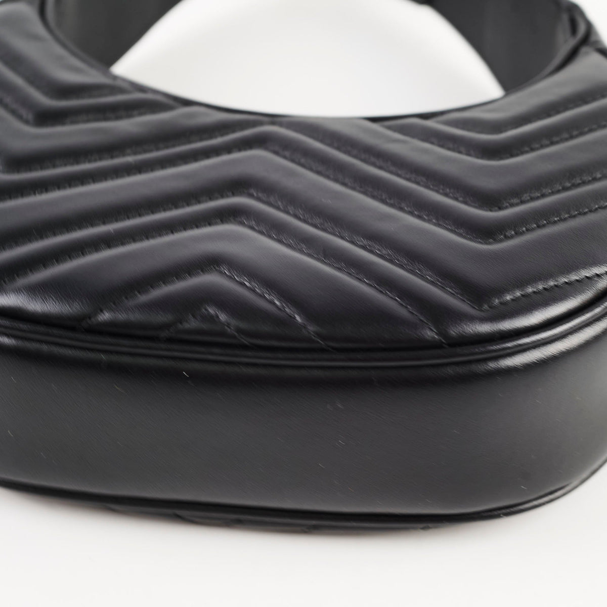 Gucci GG Marmont Half-Moon Bag Black - photo 6