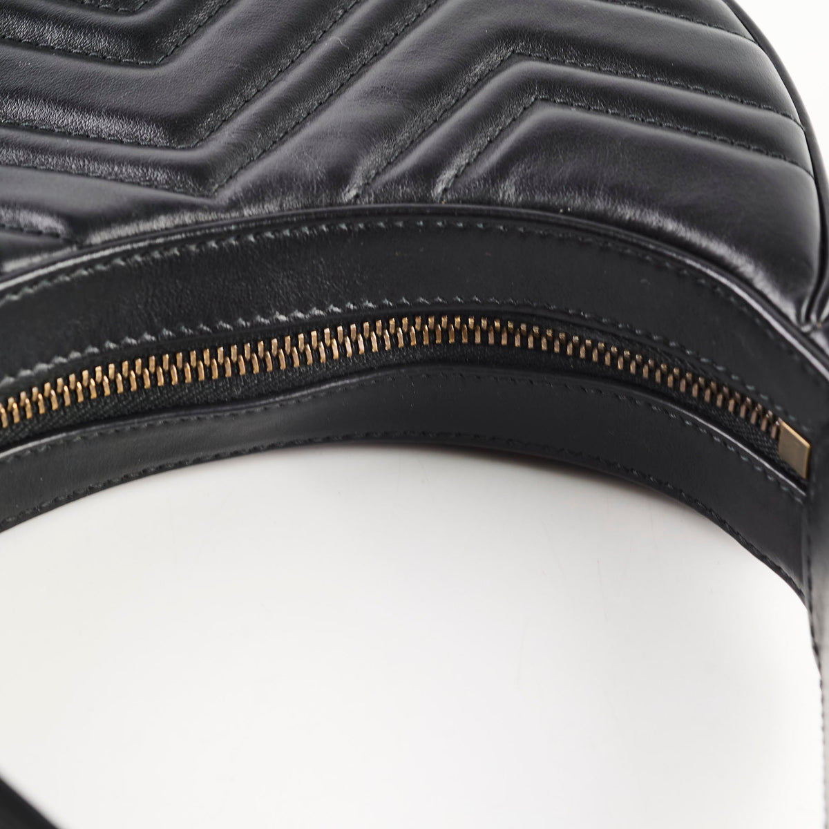 Gucci GG Marmont Half-Moon Bag Black - photo 10