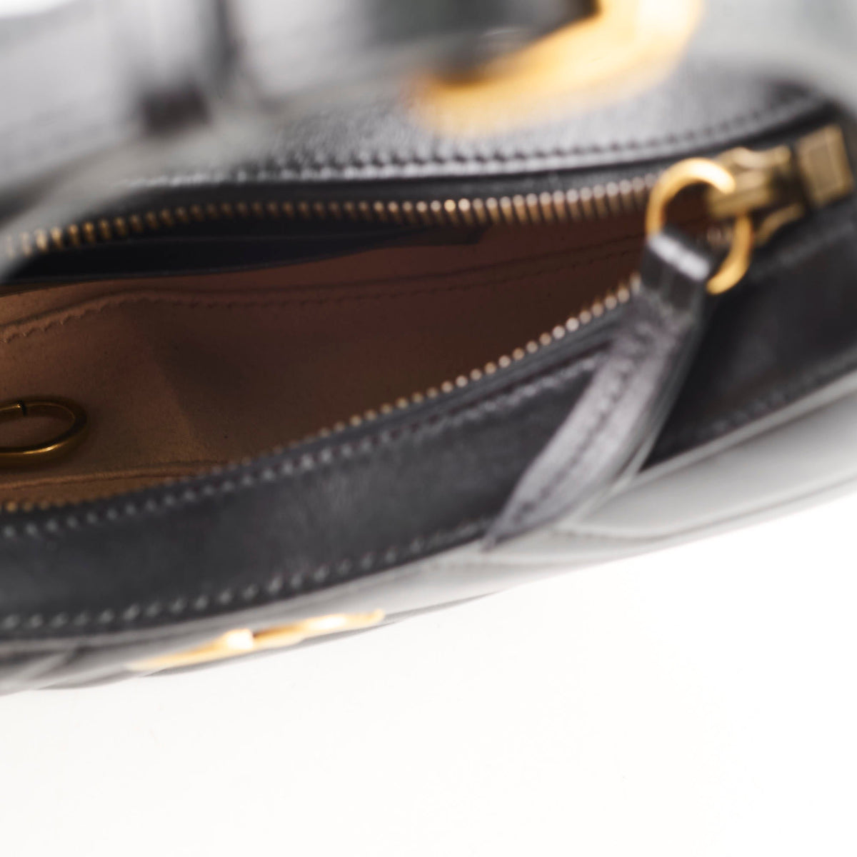 Gucci GG Marmont Half-Moon Bag Black - photo 12