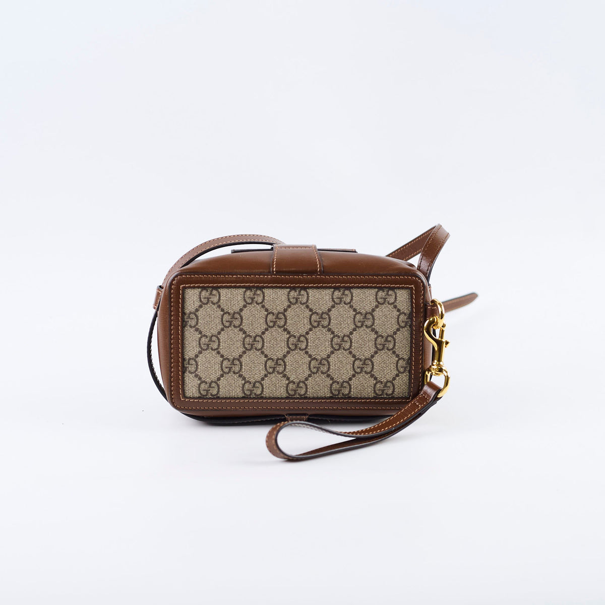 Gucci GG Surpreme Mini Clasp Bag Brown - photo 2