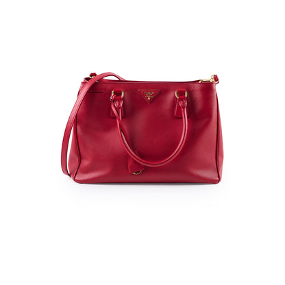 Prada Saffiano Medium Tote Red - photo 1