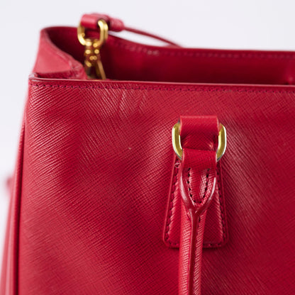 Prada Saffiano Medium Tote Red - photo 9