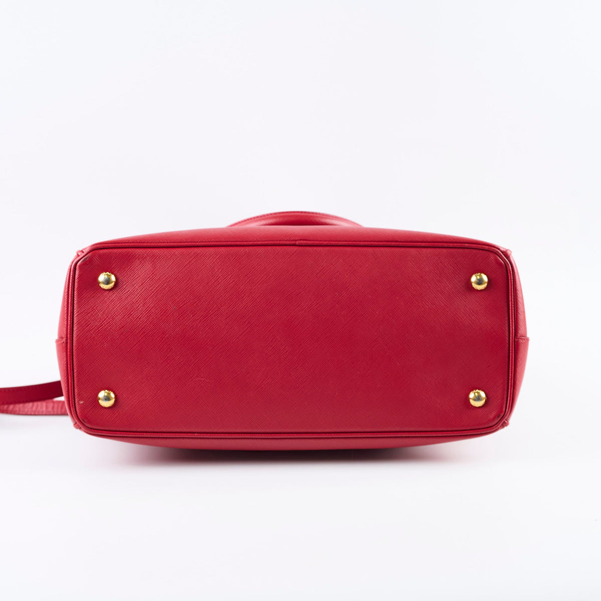 Prada Saffiano Medium Tote Red - photo 4