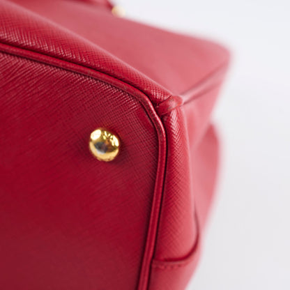 Prada Saffiano Medium Tote Red - photo 20