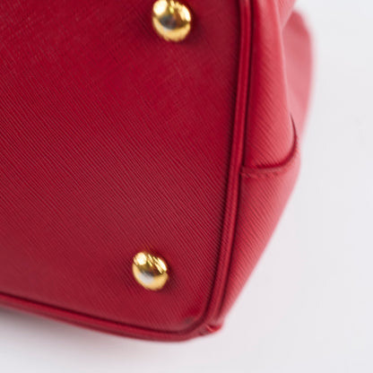 Prada Saffiano Medium Tote Red - photo 19