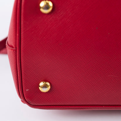 Prada Saffiano Medium Tote Red - photo 16