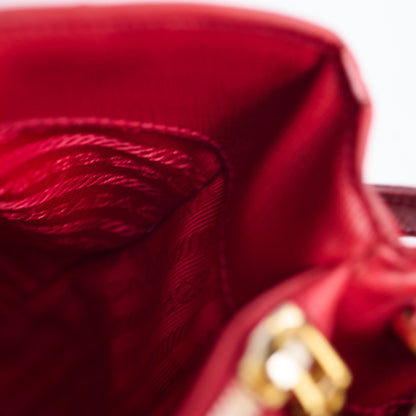 Prada Saffiano Medium Tote Red - photo 15