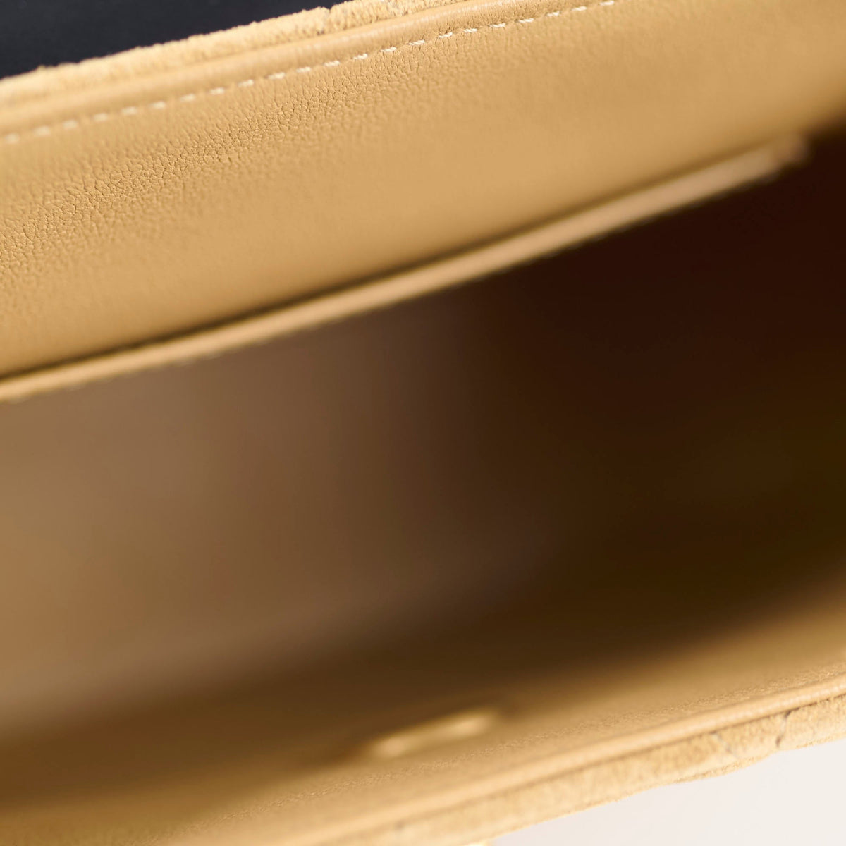 Chanel 25A Suede Mini Crossbody Black/Camel (Microchipped) - photo 9