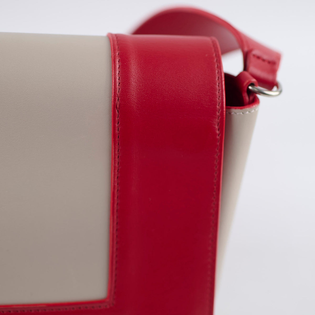 Celine Medium Frame Bag Red/Grey - photo 7
