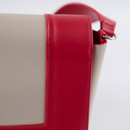 Celine Medium Frame Bag Red/Grey - photo 7