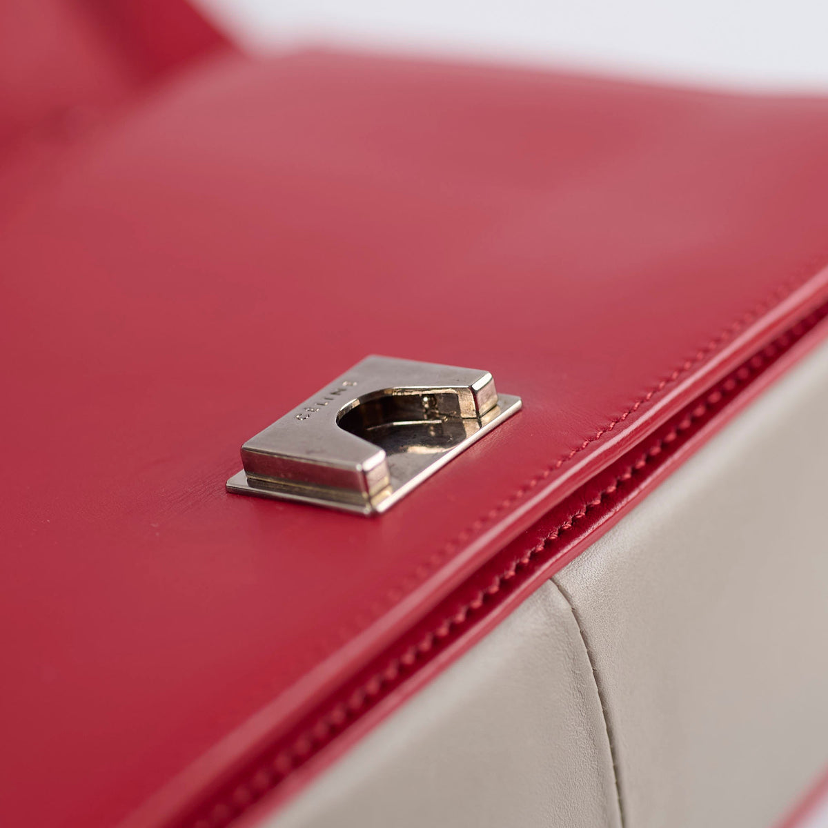 Celine Medium Frame Bag Red/Grey - photo 13