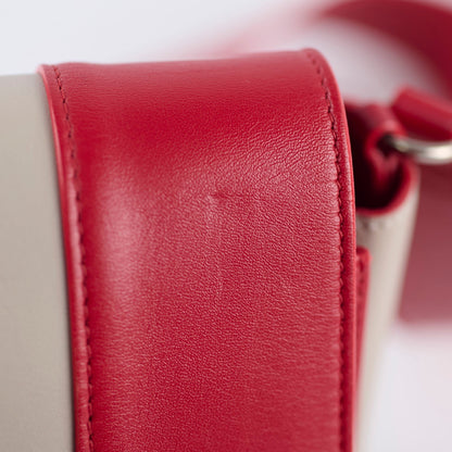 Celine Medium Frame Bag Red/Grey - photo 17