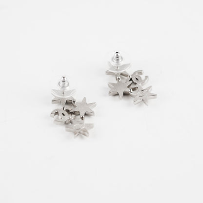 Chanel Triple Stars Cluster Stud Earrings - photo 2