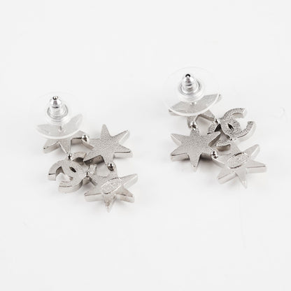 Chanel Triple Stars Cluster Stud Earrings - photo 4