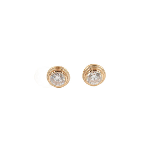 Cartier D'Amour Stud Diamond Medium Model Earrings - photo 1