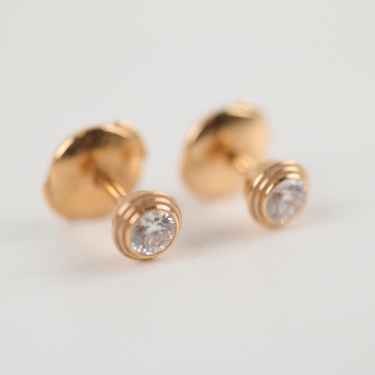 Cartier D'Amour Stud Diamond Medium Model Earrings - photo 3