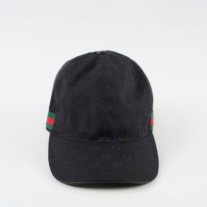 Gucci GG Canvas Cap Black Size M - photo 2