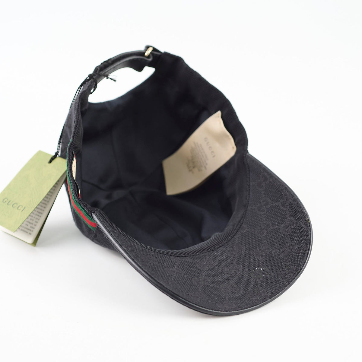 Gucci GG Canvas Cap Black Size M - photo 4