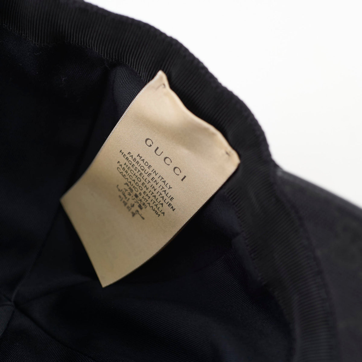 Gucci GG Canvas Cap Black Size M - photo 8