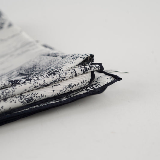 Christian Dior Toile De Jouy Silk Scarf - photo 2