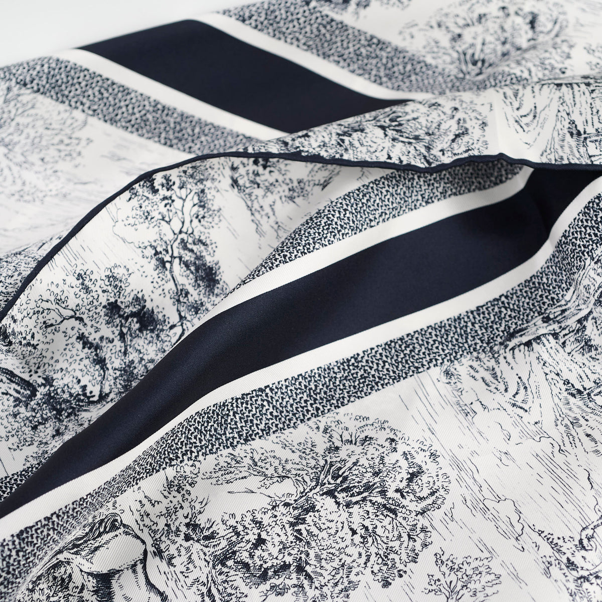 Christian Dior Toile De Jouy Silk Scarf - photo 8