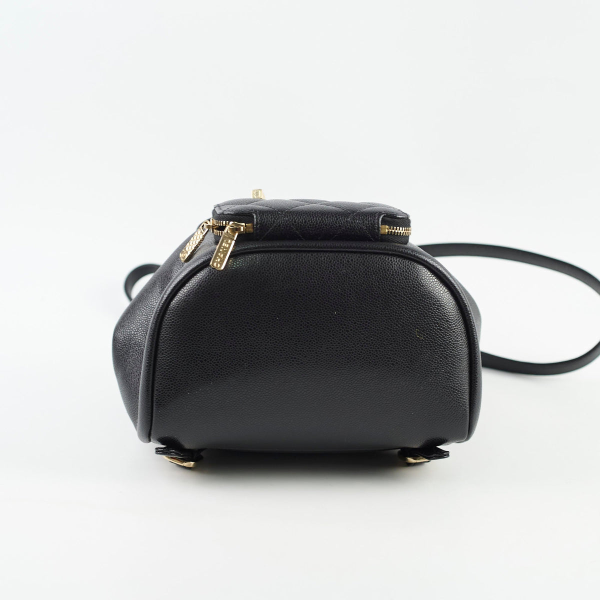 Chanel Black Caviar Mini Business Affinity Backpack - photo 4
