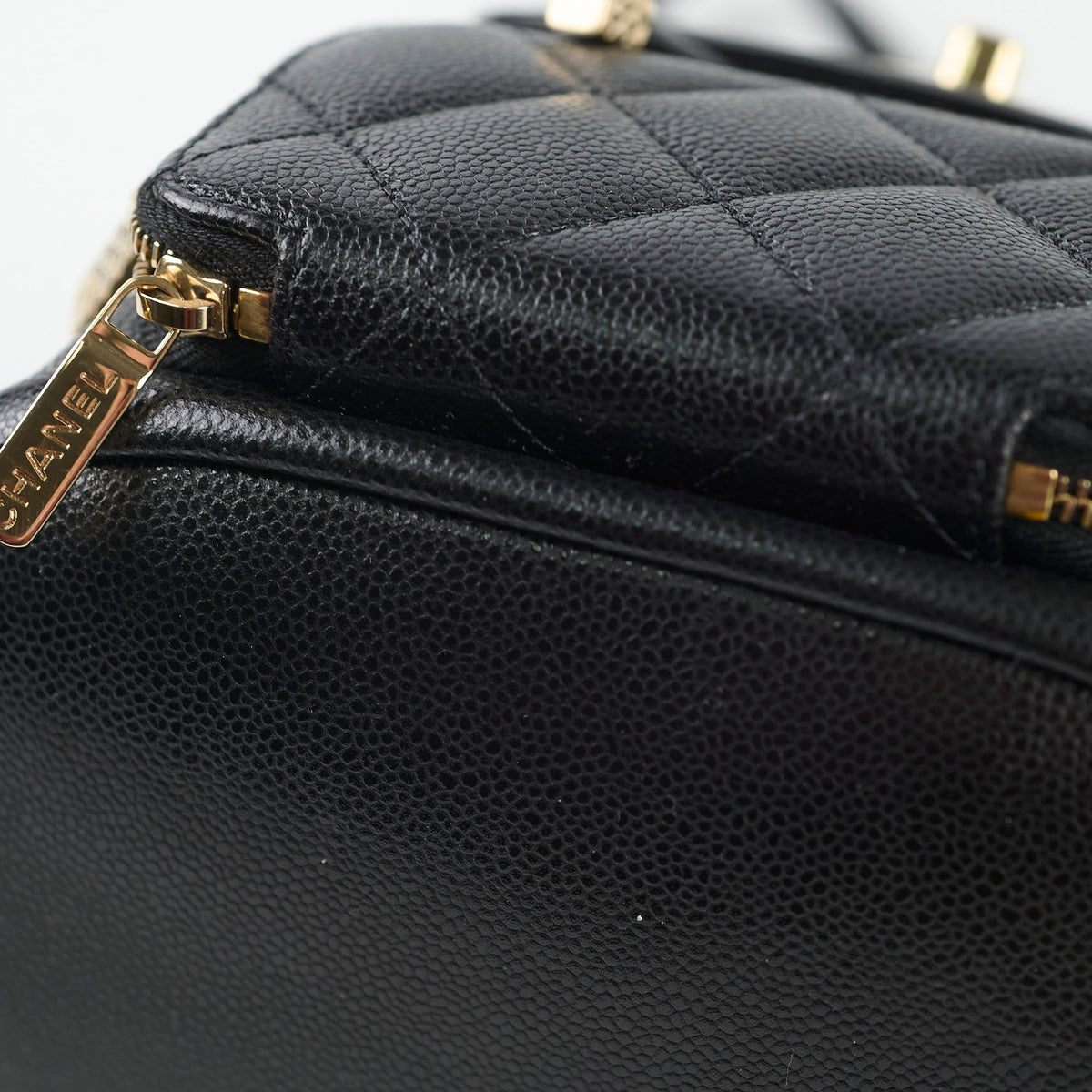 Chanel Black Caviar Mini Business Affinity Backpack - photo 13