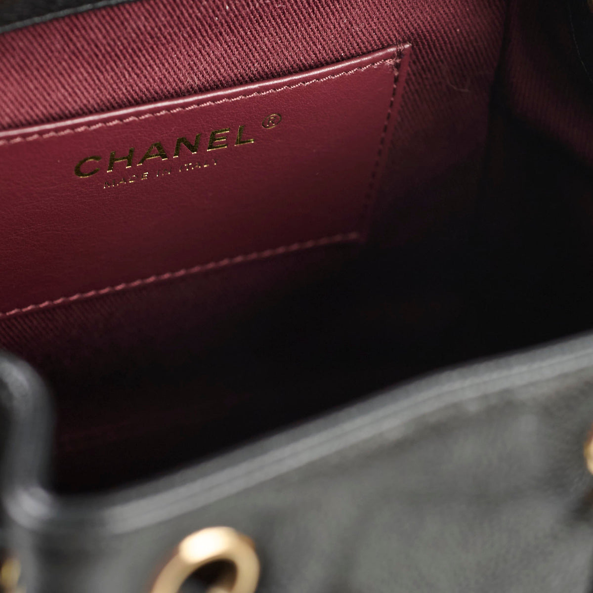 Chanel Black Caviar Mini Business Affinity Backpack - photo 8