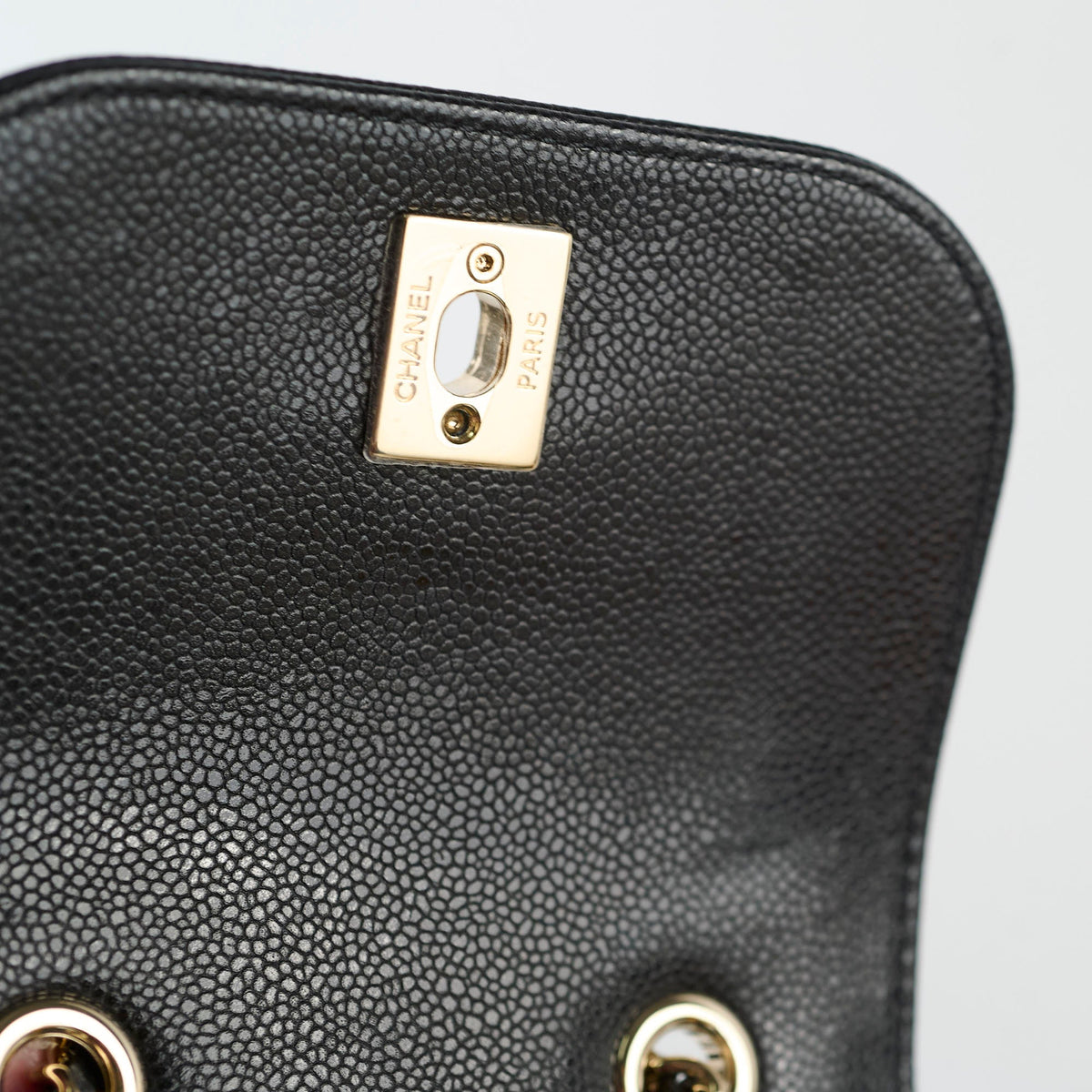 Chanel Black Caviar Mini Business Affinity Backpack - photo 10