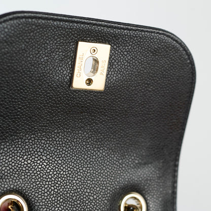 Chanel Black Caviar Mini Business Affinity Backpack - photo 10