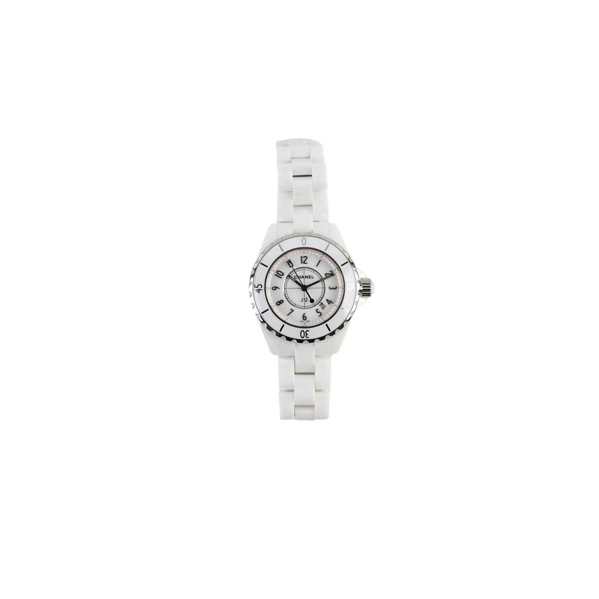 Chanel J12 Ceramic White Watch Quartz 33mm - photo 1