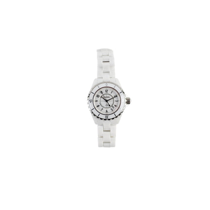 Chanel J12 Ceramic White Watch Quartz 33mm - photo 1