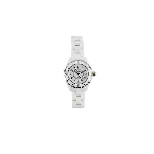 Chanel J12 Ceramic White Watch Quartz 33mm - photo 1